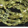 Natural Lemon Quartz Checker Nugget Tumble Beads Strand Length 10 Inches and Size 10mm to 22mm approx.